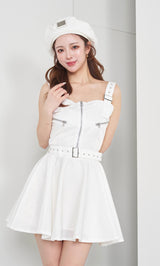 モデル：158cm（着用サイズ：FREE　着用カラー：WHT）