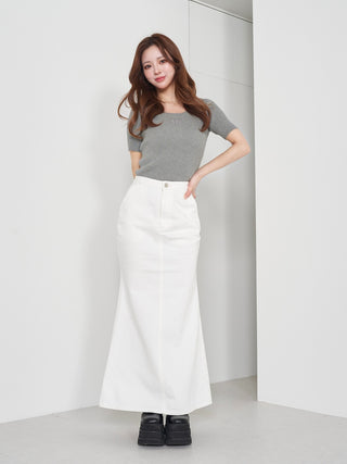 モデル：158cm（着用サイズ：FREE　着用カラー：GRY）