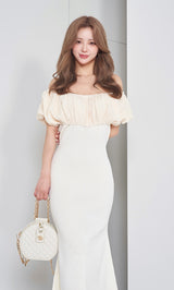 モデル：158cm（着用サイズ：FREE　着用カラー：WHT）