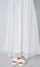 モデル：158cm（着用サイズ：FREE　着用カラー：WHT）