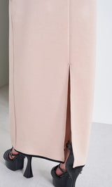 モデル：158cm（着用サイズ：FREE　着用カラー：BEG）