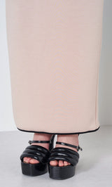 モデル：158cm（着用サイズ：FREE　着用カラー：BEG）