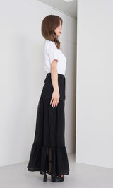 モデル：158cm（着用サイズ：FREE　着用カラー：WHT）
