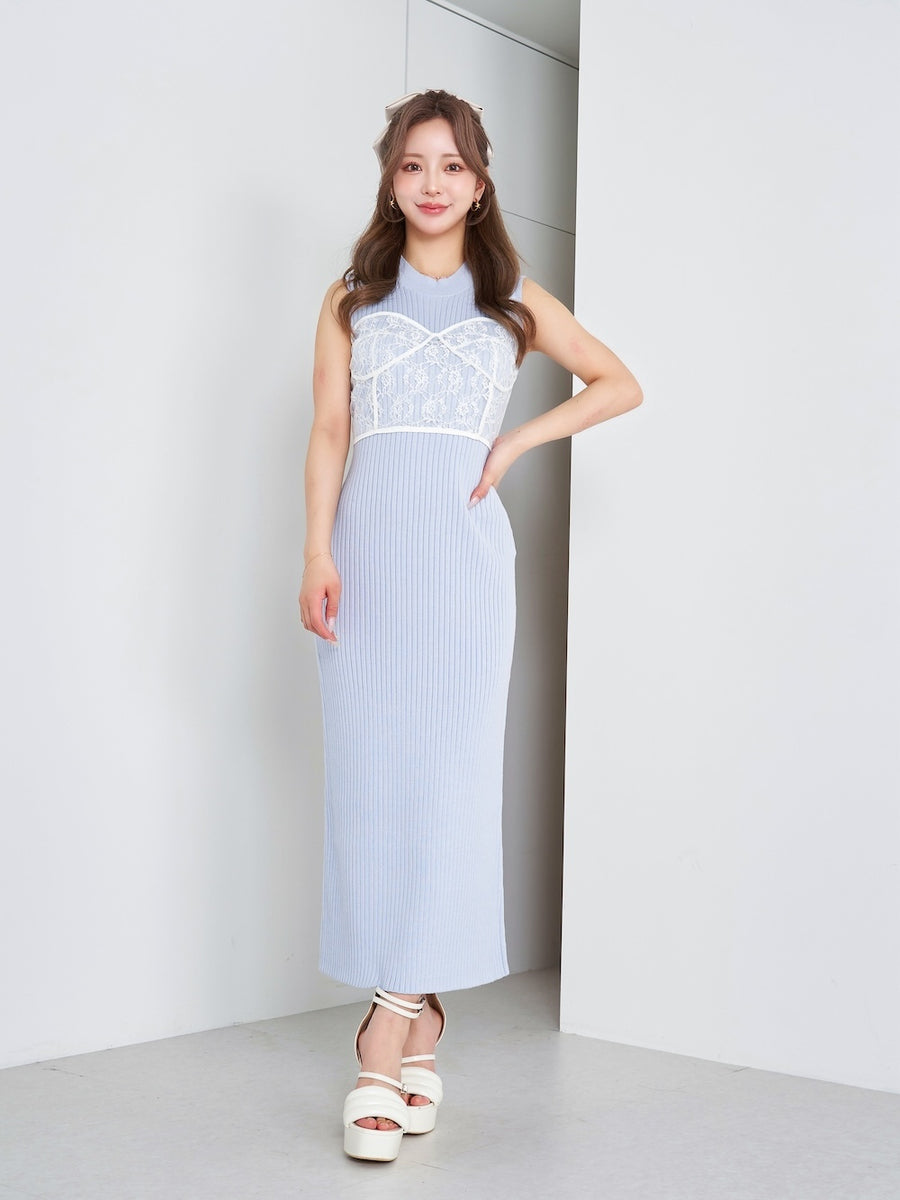 モデル：158cm（着用サイズ：FREE　着用カラー：SAX）