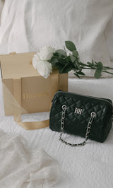 [Novelty] Quilted Mini Boston Bag