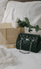 [Novelty] Quilted Mini Boston Bag