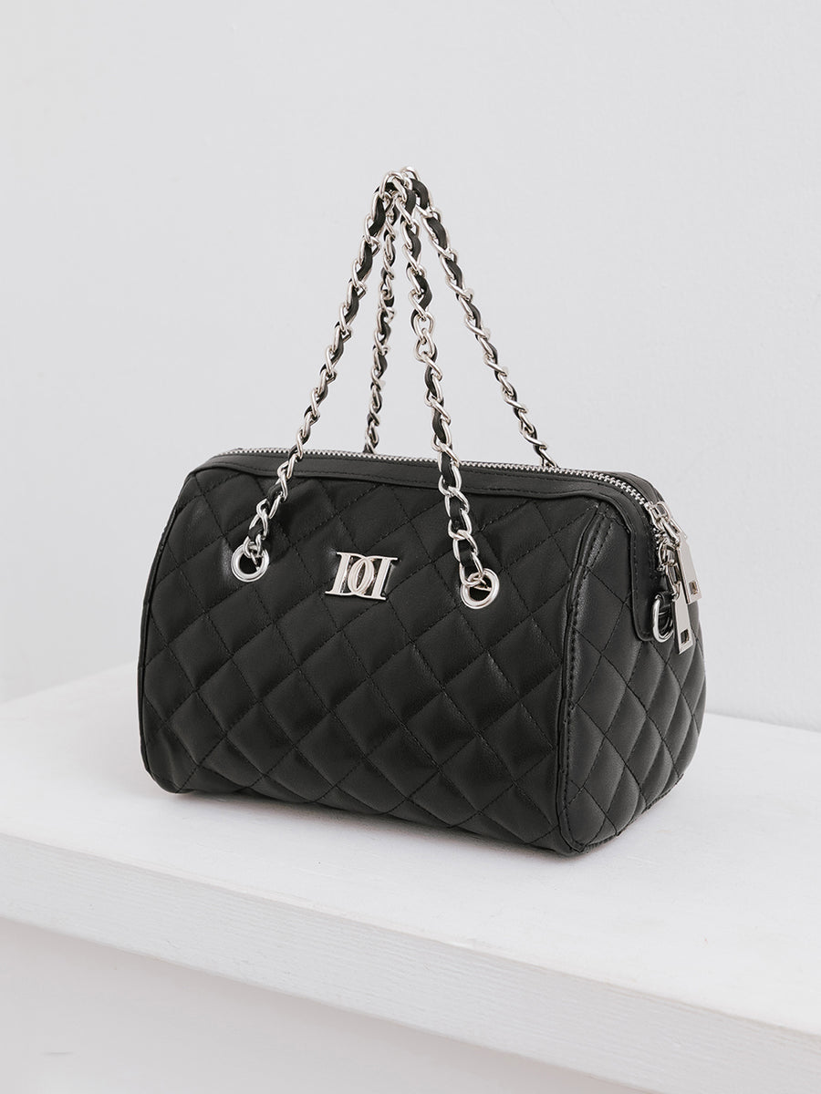 [Novelty] Quilted Mini Boston Bag