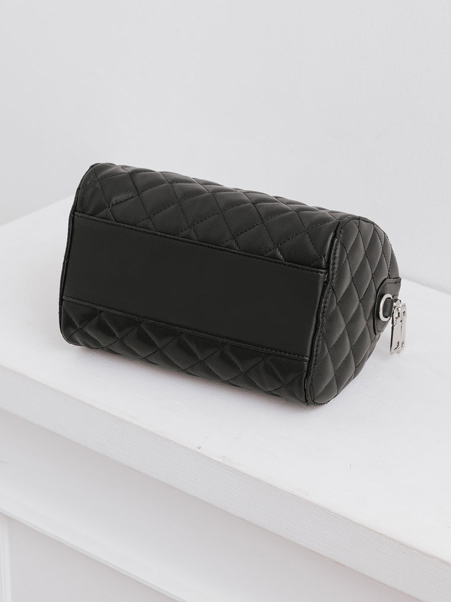 [Novelty] Quilted Mini Boston Bag