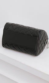 [Novelty] Quilted Mini Boston Bag