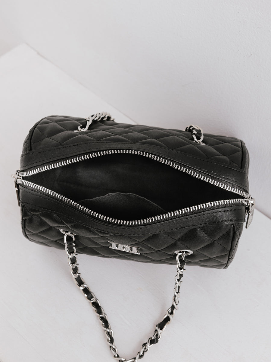 [Novelty] Quilted Mini Boston Bag