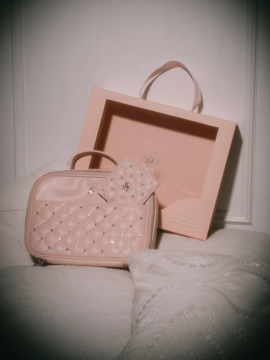 【Novelty】Signature DR Quilted Vanity & Hand Mirror
