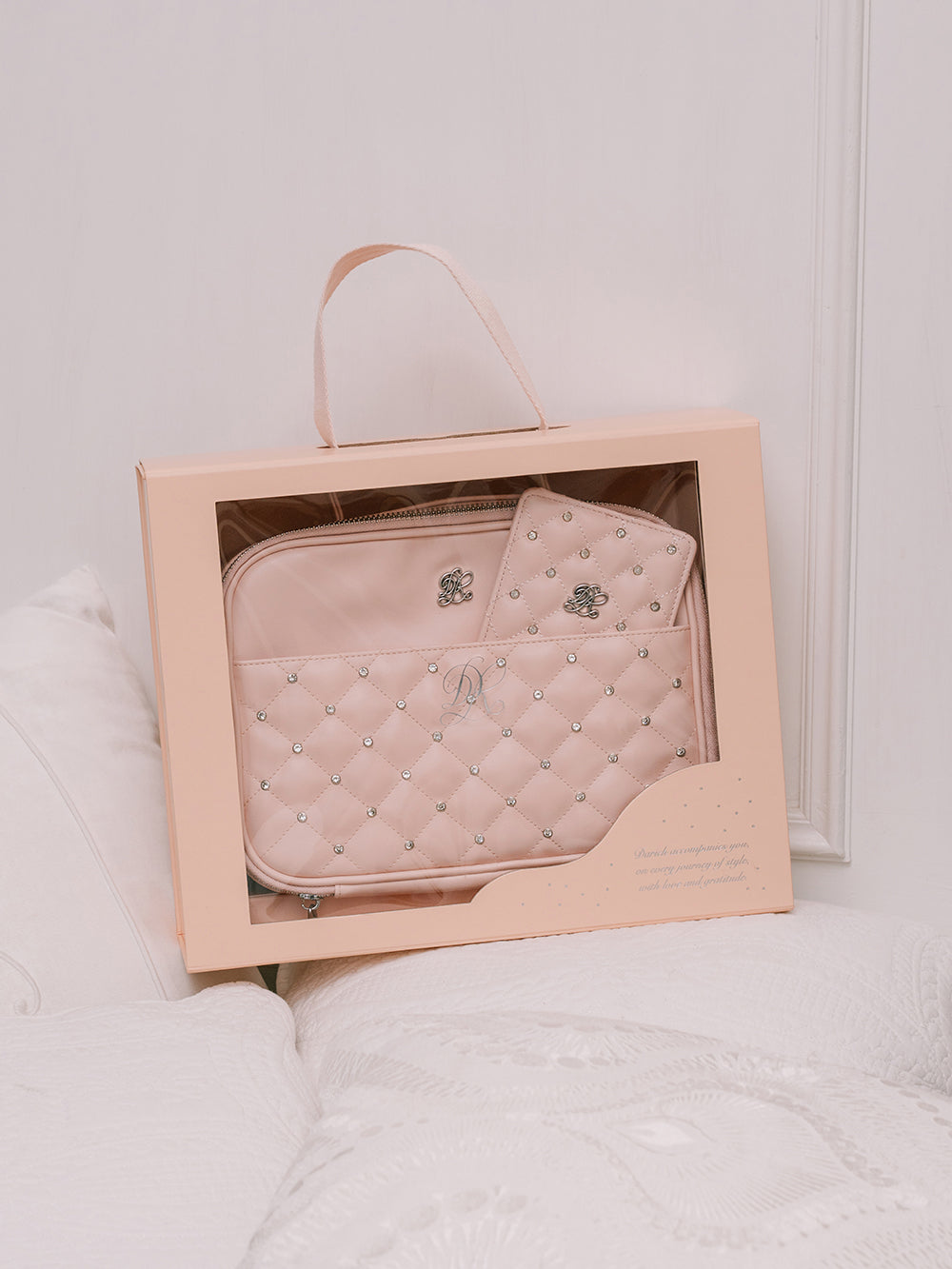 【Novelty】Signature DR Quilted Vanity & Hand Mirror