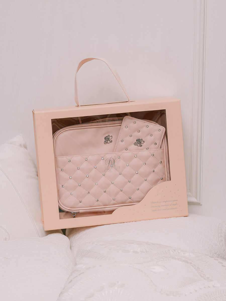【Novelty】Signature DR Quilted Vanity & Hand Mirror