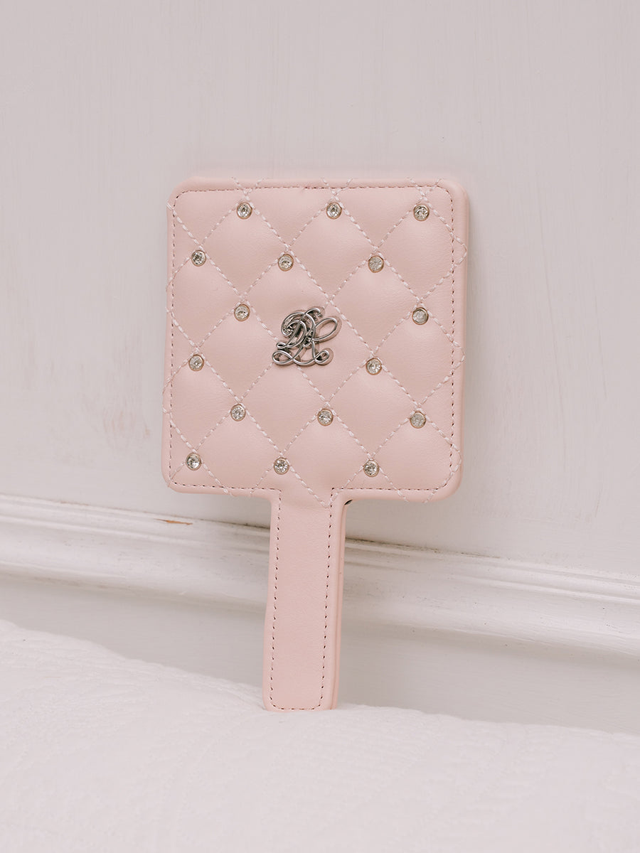 【Novelty】Signature DR Quilted Vanity & Hand Mirror