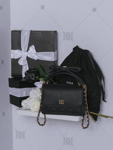 【Novelty】2-Way Flap Square Bag
