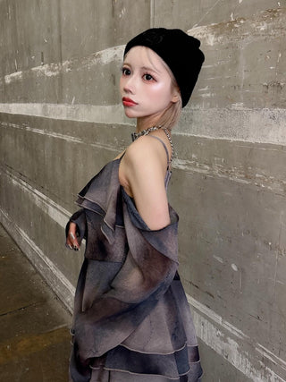 モデル：155cm（着用サイズ：FREE　着用カラー：PNK）