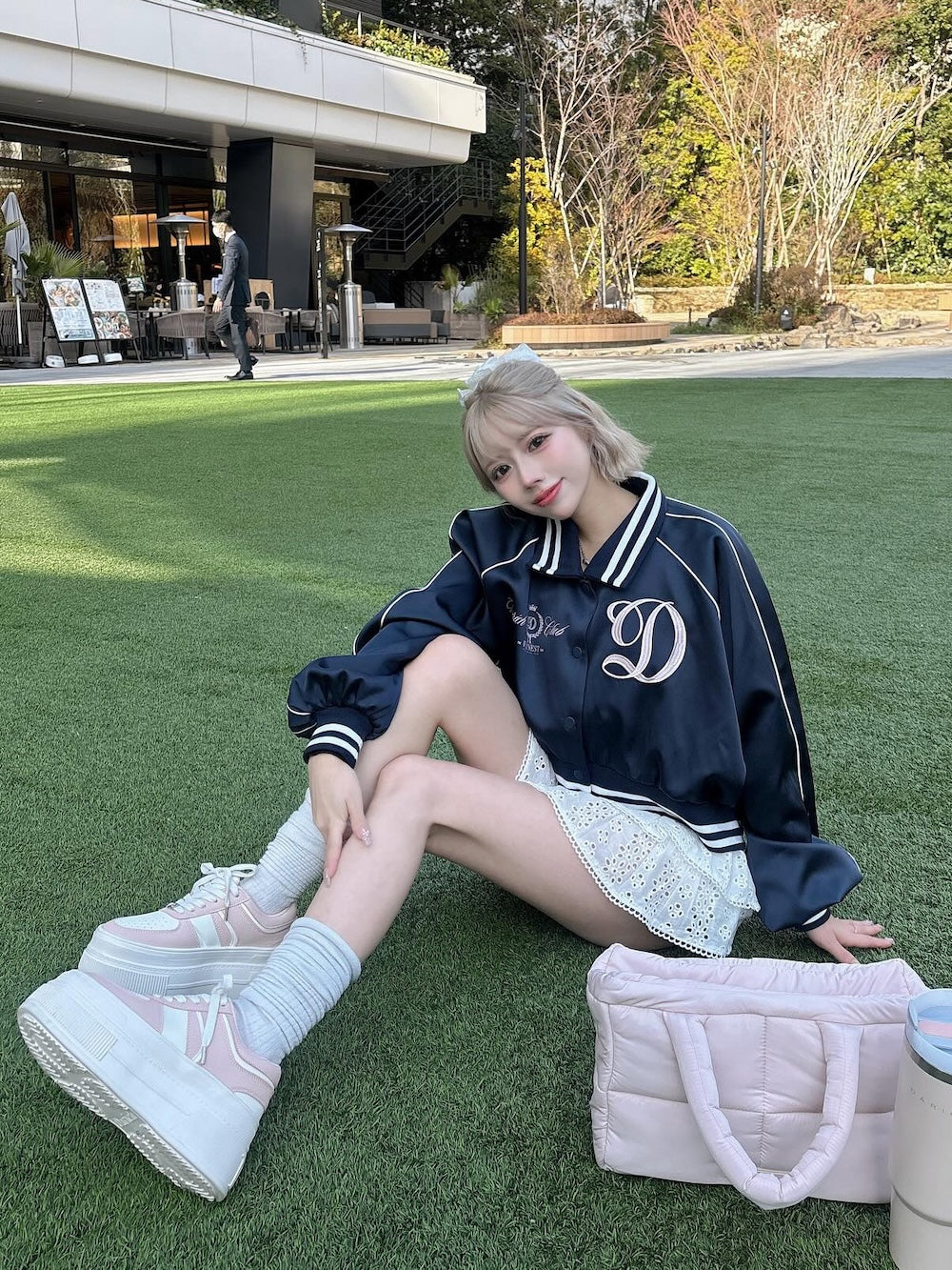 ダーリッチ Darich Clubスカジャン B-PNK