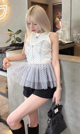 モデル：155cm（着用サイズ：FREE　着用カラー：WHT）