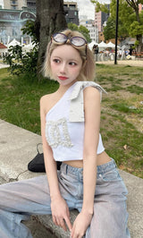 モデル：155cm（着用サイズ：FREE　着用カラー：WHT）