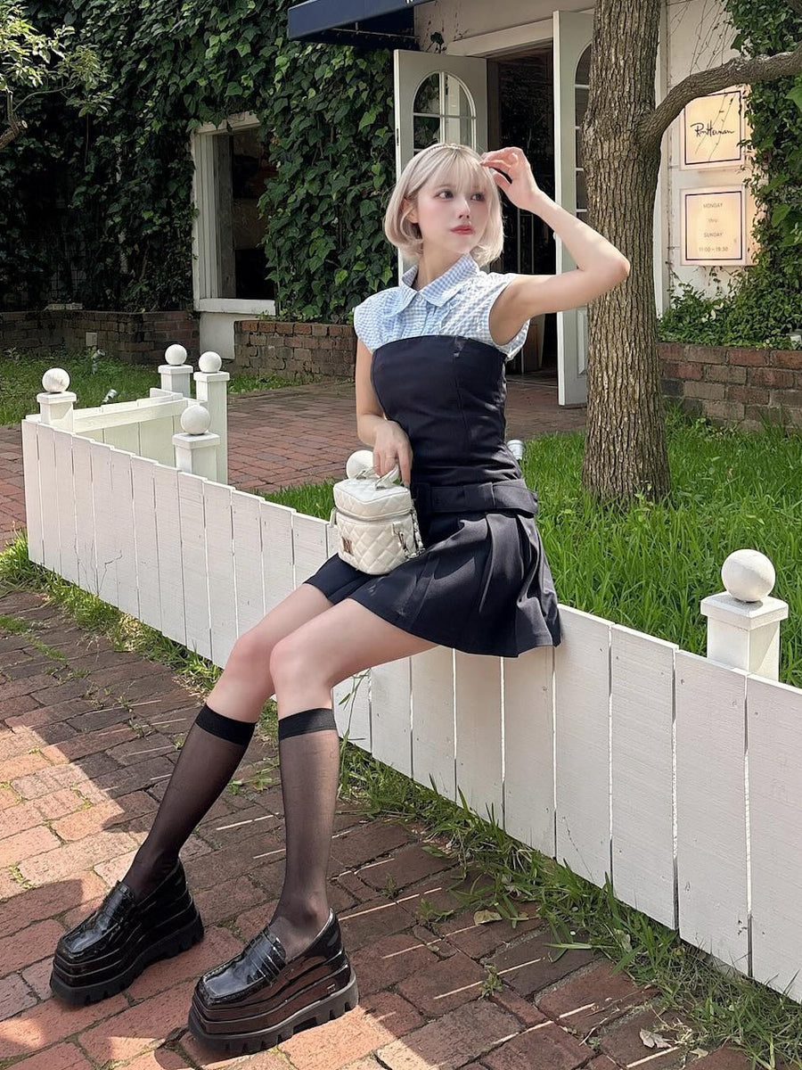 モデル：155cm（着用サイズ：FREE　着用カラー：NVY）