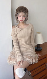 モデル：155cm（着用サイズ：FREE　着用カラー：BEG）