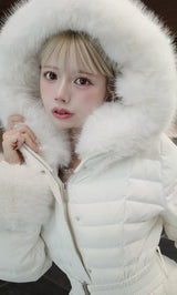 モデル：155cm（着用サイズ：XS　着用カラー：WHT）