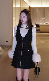 モデル：155cm（着用サイズ：FREE　着用カラー：IVO）