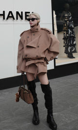 Darich♡ドロップショルダージャケットコート　(CAM・FLサイズ) 予約商品】ドロップショルダージャケットコート – Darich (ダーリッチ)