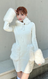 モデル：155cm（着用サイズ：FREE　着用カラー：WHT）