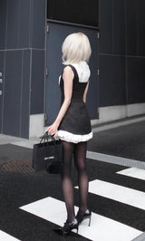 モデル：155cm（着用サイズ：FREE　着用カラー：BLK）
