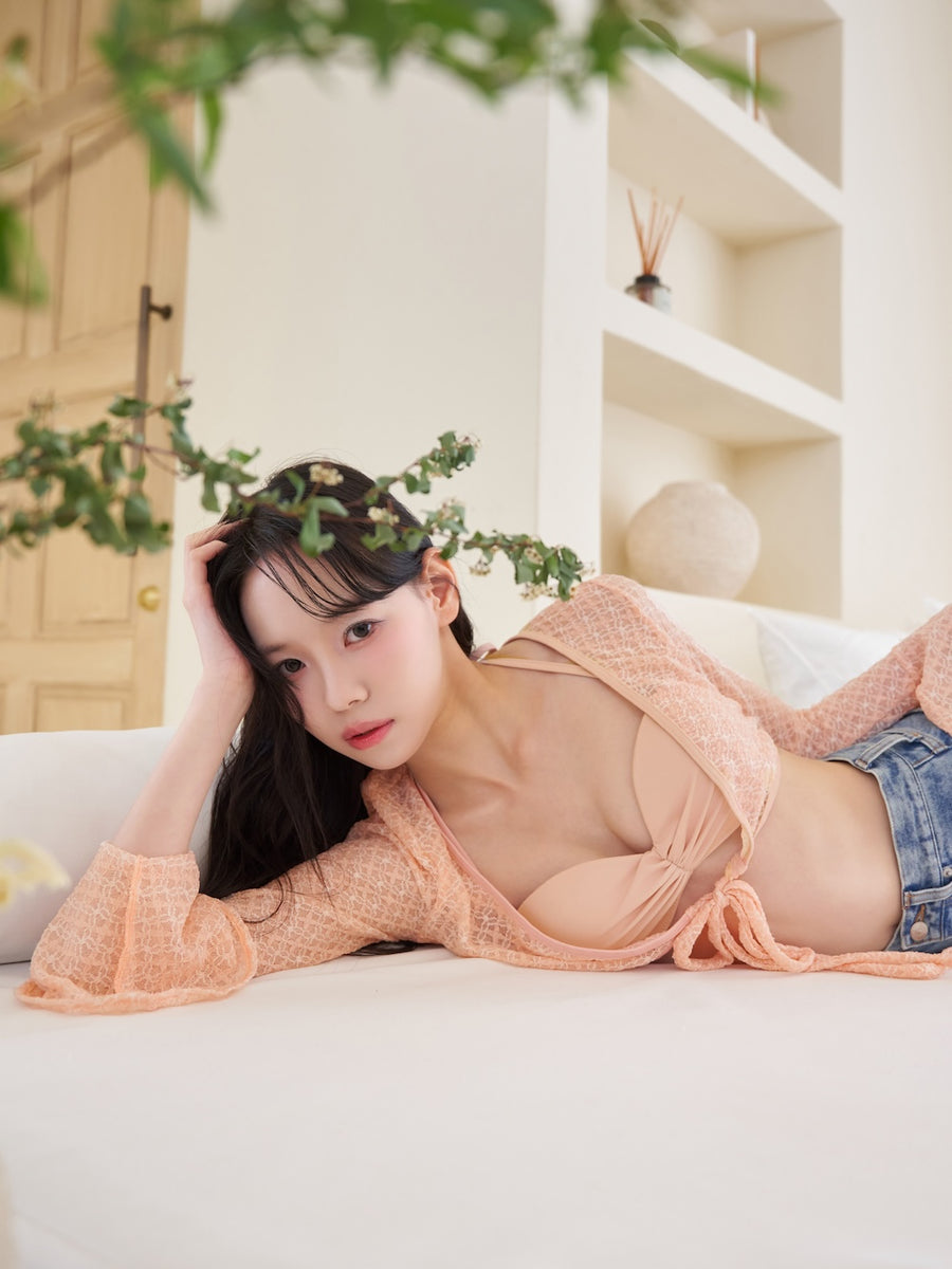 モデル：163cm（着用サイズ：FREE　着用カラー：PNK）