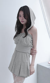 モデル：160cm（着用サイズ：FREE　着用カラー：GRY）