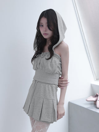 モデル：160cm（着用サイズ：FREE　着用カラー：GRY）