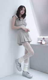 モデル：160cm（着用サイズ：FREE　着用カラー：GRY）