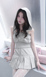 モデル：160cm（着用サイズ：FREE　着用カラー：GRY）