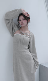 モデル：160cm（着用サイズ：FREE　着用カラー：GRY）