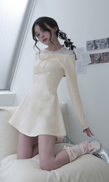モデル：160cm（着用サイズ：FREE　着用カラー：WHT）