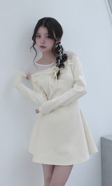 モデル：160cm（着用サイズ：FREE　着用カラー：WHT）