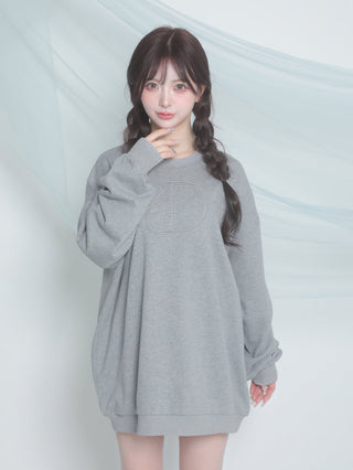 モデル：158cm（着用サイズ：FREE　着用カラー：GRY）