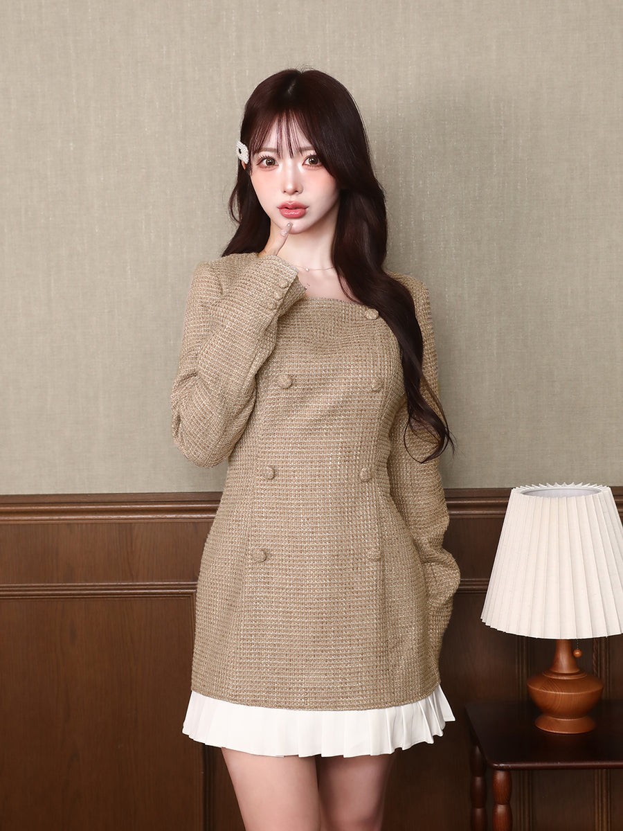 モデル：158cm（着用サイズ：FREE　着用カラー：BRN）
