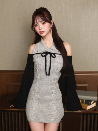 モデル：158cm（着用サイズ：FREE　着用カラー：GRY）