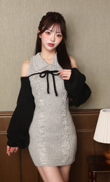 モデル：158cm（着用サイズ：FREE　着用カラー：GRY）