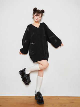 モデル：158cm（着用サイズ：FREE　着用カラー：BLK）
