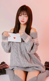 モデル：158cm（着用サイズ：FREE　着用カラー：GRY）