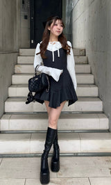 モデル：151cm（着用サイズ：FREE　着用カラー：C-GRY）