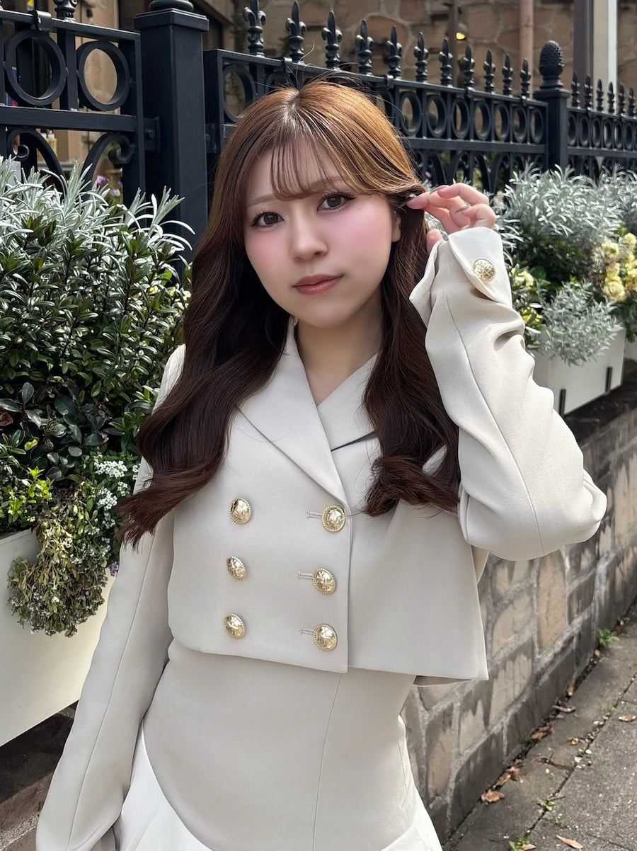 モデル：151cm（着用サイズ：FREE　着用カラー：BEG）