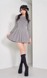モデル：164cm（着用サイズ：FREE　着用カラー：GRY）