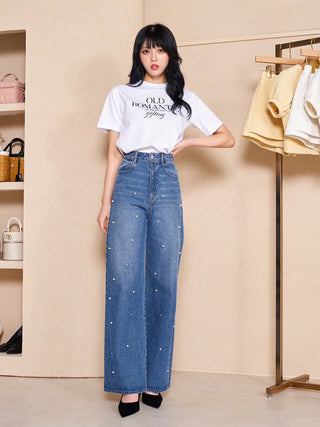 モデル：164cm（着用サイズ：FREE　着用カラー：WHT）