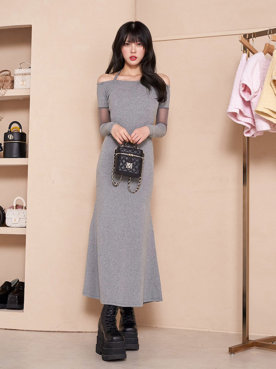 モデル：164cm（着用サイズ：FREE　着用カラー：GRY）