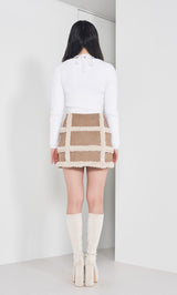 モデル：164cm（着用サイズ：FREE　着用カラー：WHT）